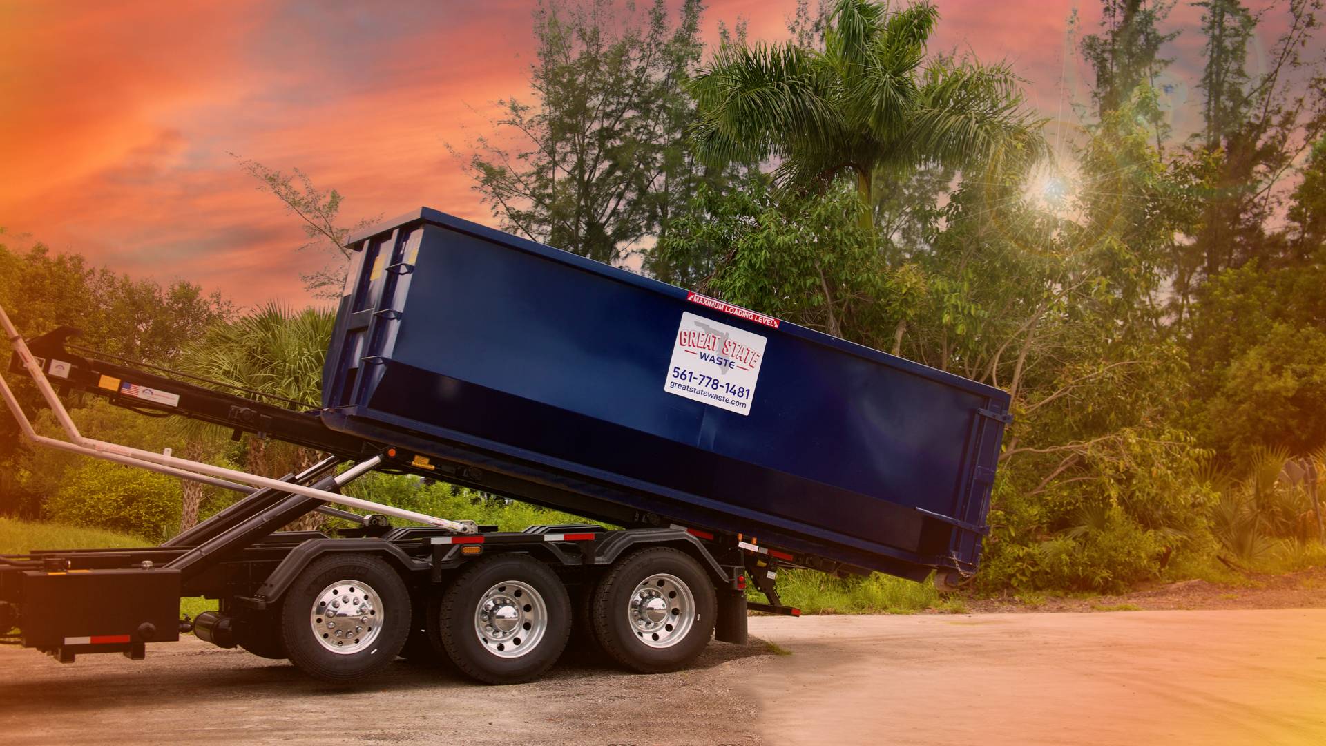 Residential dumpster rental near me in Martin County