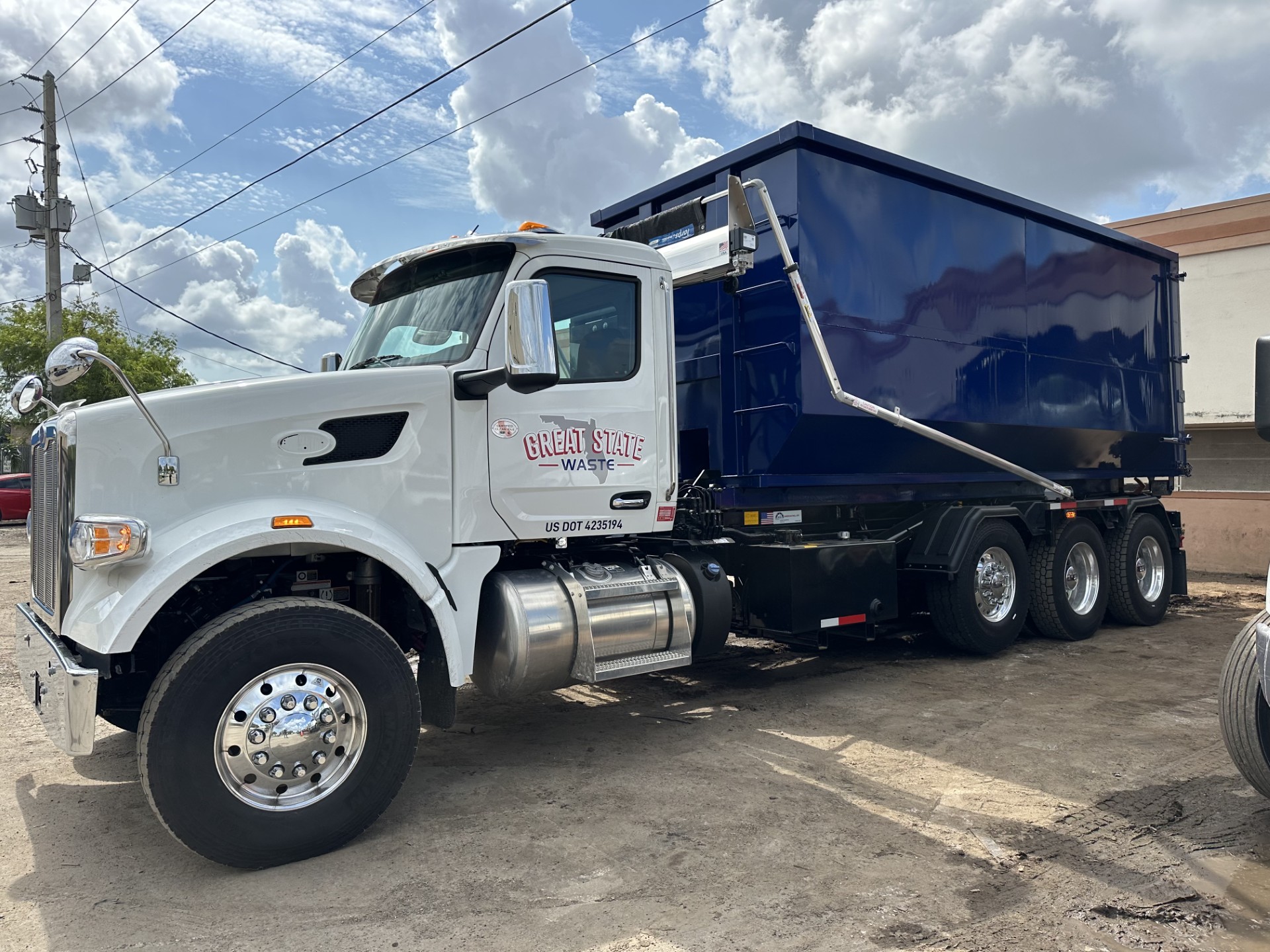 residential dumpster placement for cleanup project Fort Pierce